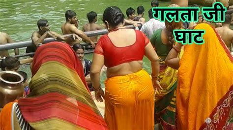 desi open bath video